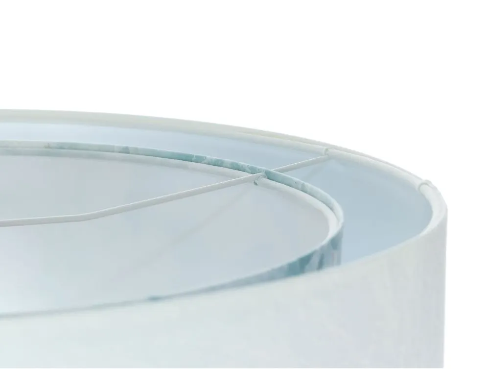 Lampa wisząca WHITE SEA biała nowoczesna welurowa | MIRAT. w stylu kolekcja