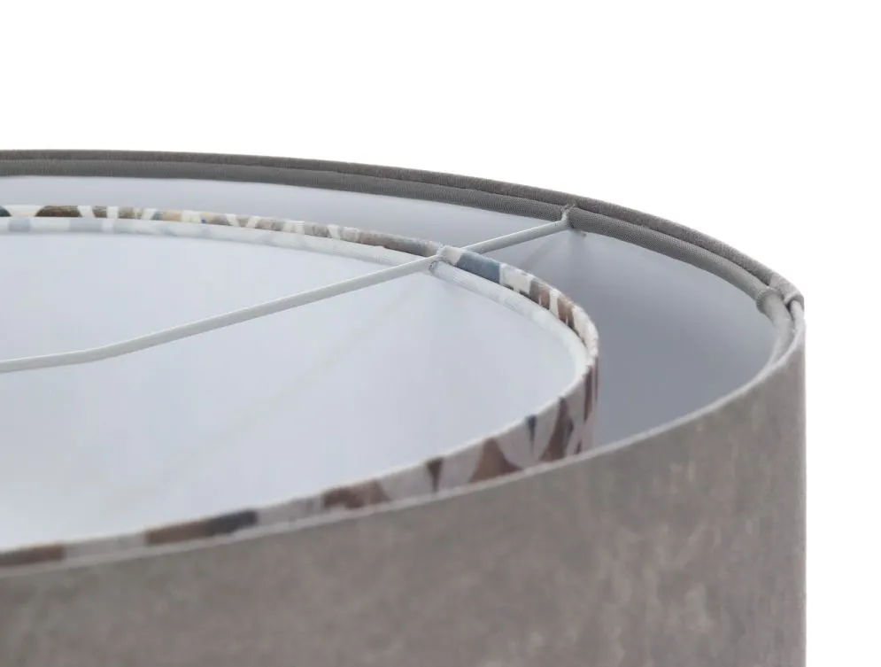 Lampa wisząca ASHES szara/biała nowoczesna trzykolorowa | MIRAT. w stylu  kolekcja