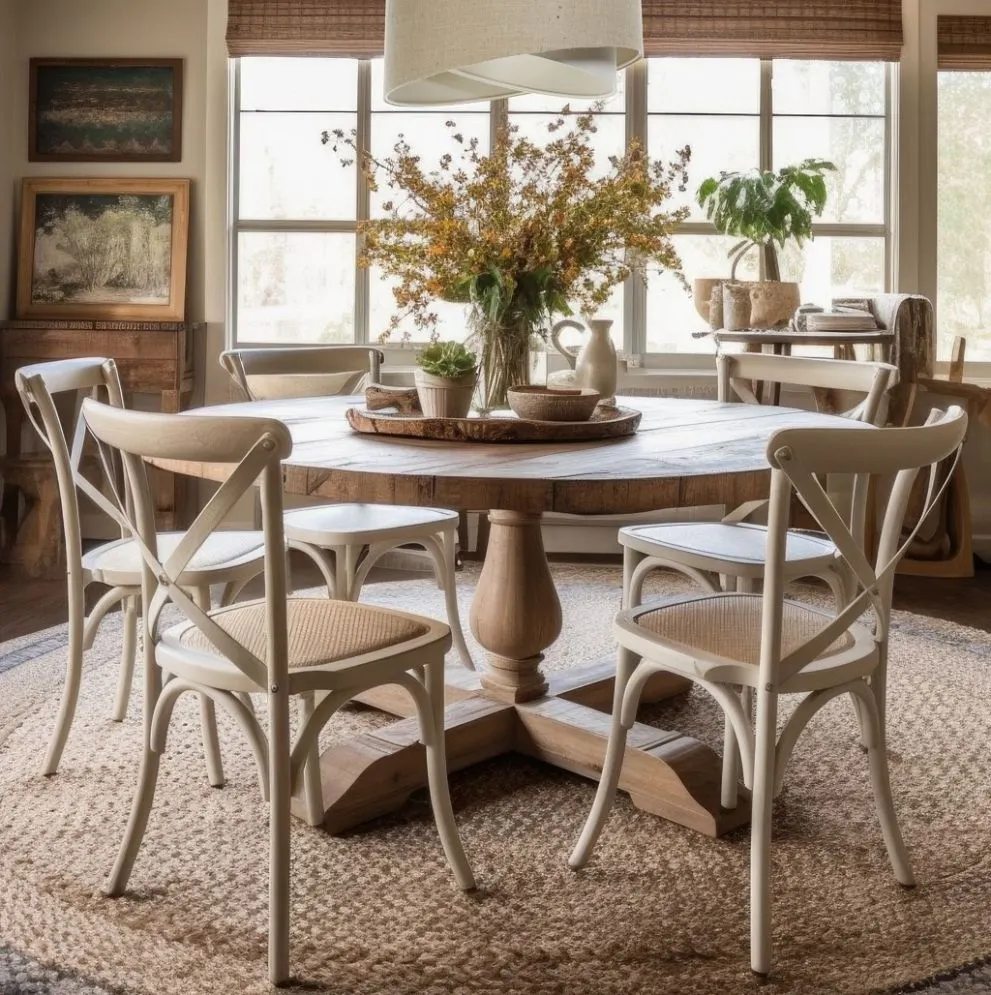 Okrągła lampa wisząca BOHO-CHIC JUTA 50 cm naturalna/szara I sklep meblowy MIRAT.