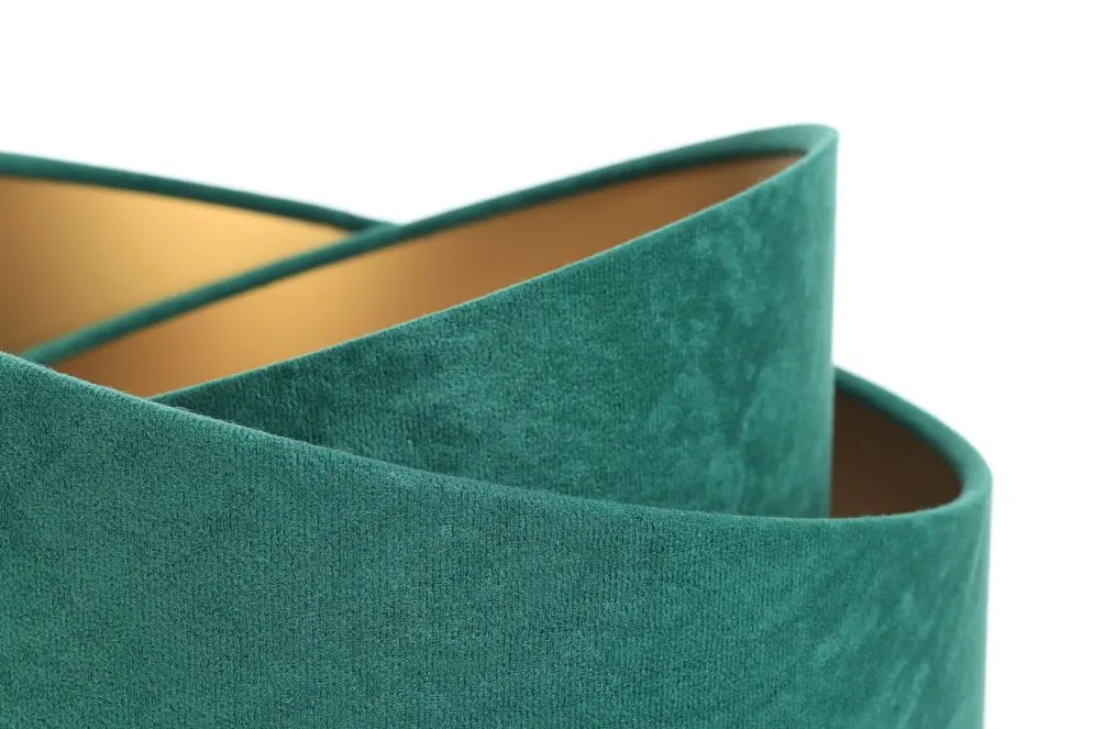 Lampa stołowa GEMSTONE zielona/złota/czarna asymetryczna | MIRAT. w stylu  kolekcja