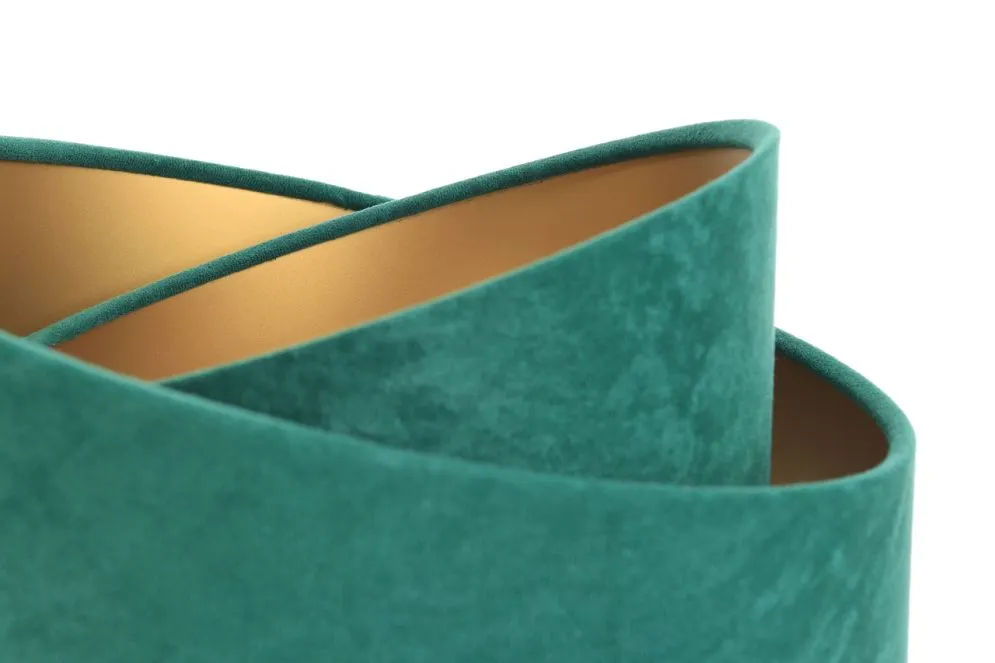 Lampa stołowa GEMSTONE zielona/złota/czarna asymetryczna | MIRAT. w stylu  kolekcja