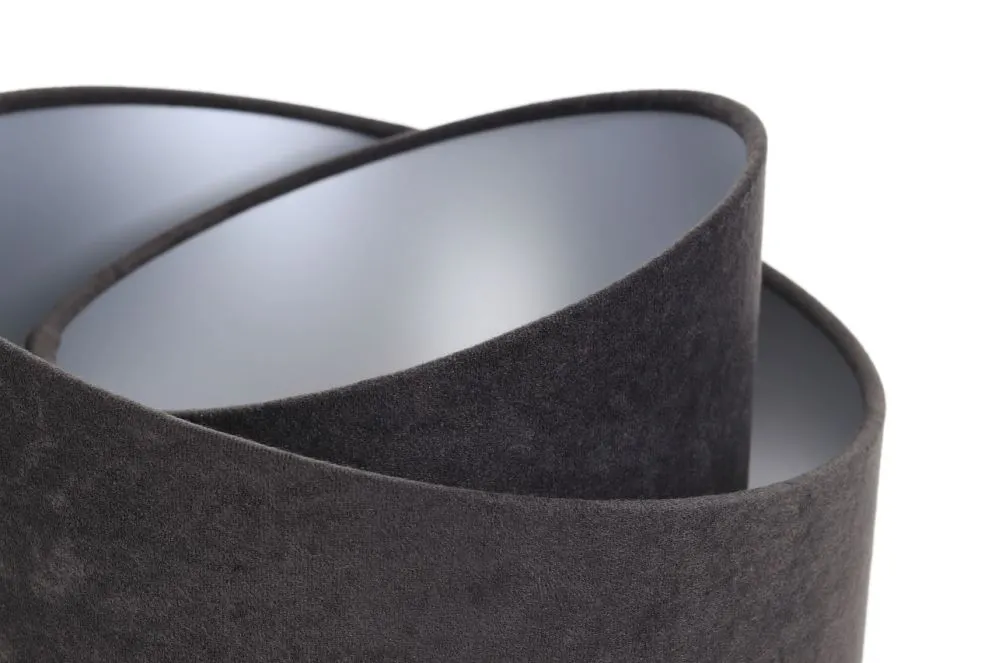 Lampa stołowa GEMSTONE czarna/srebrna/sosna nocna | MIRAT. w stylu kolekcja