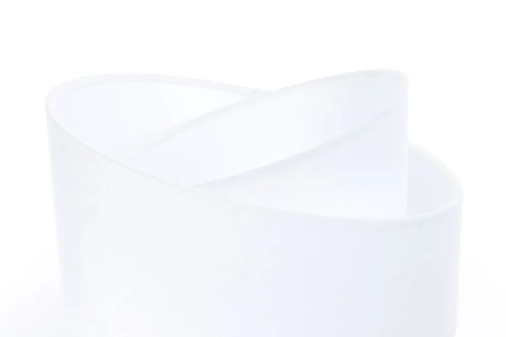 Lampa stołowa GEMSTONE biała asymetryczna na trójnogu | MIRAT.