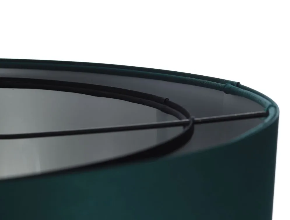 Lampa wisząca DOUBLE GREEN 60 zielona/srebrna dwukolorowa | MIRAT. w stylu  kolekcja