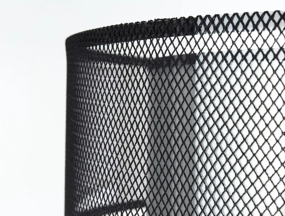 Lampa wisząca DOUBLE NET 60 srebrna polskiej produkcji ręcznie robiona | MIRAT.