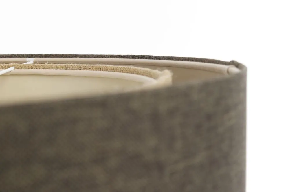 Lampa wisząca ERUTAN DOUBLE 60 szara/beżowa ręcznie robiona I sklep meblowy MIRAT.