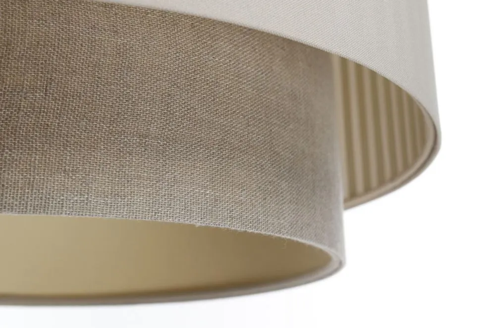 Lampa wisząca DUO LAMI LINE 60 kremowa/beżowa sufitowa I sklep meblowy MIRAT.