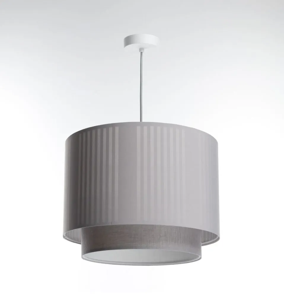 Lampa wisząca DUO LAMI LINE 40 szara sufitowa I sklep meblowy MIRAT.