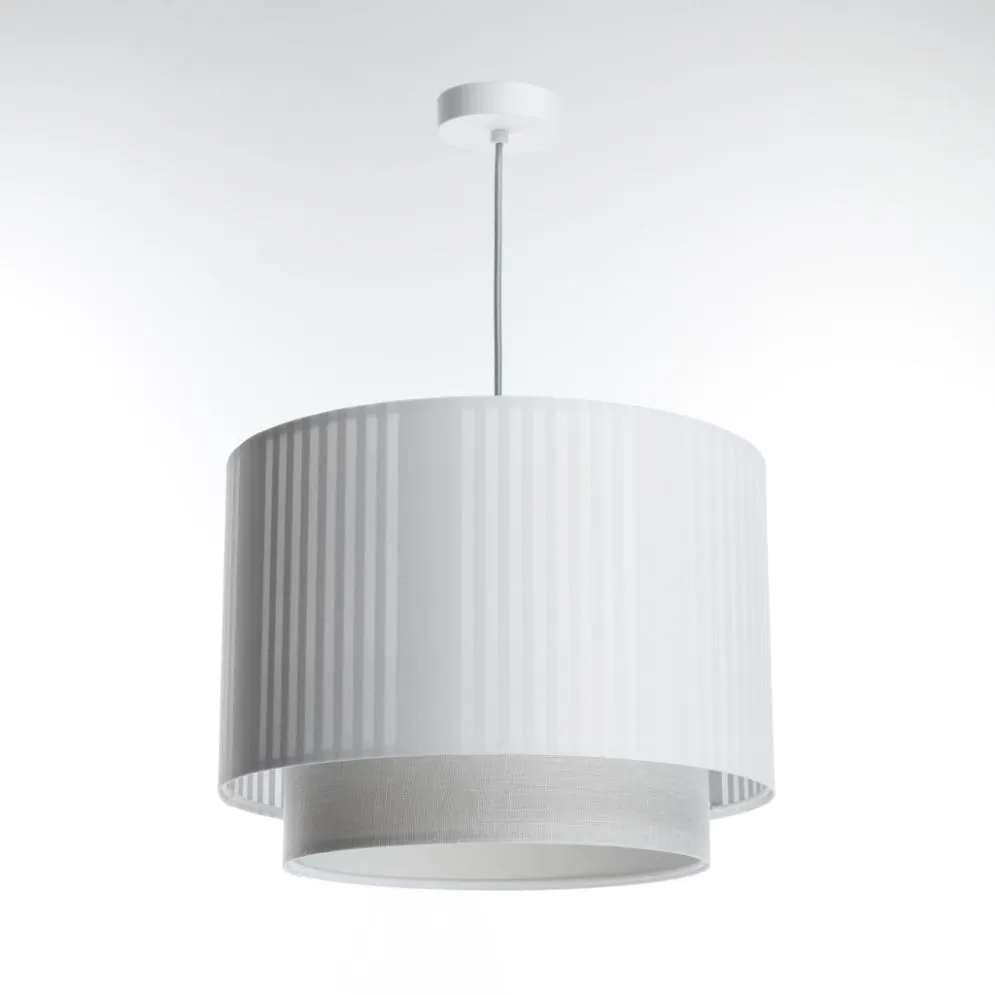 Lampa wisząca DUO LAMI LINE 40 biała w stylu skandynawskim I sklep meblowy MIRAT.