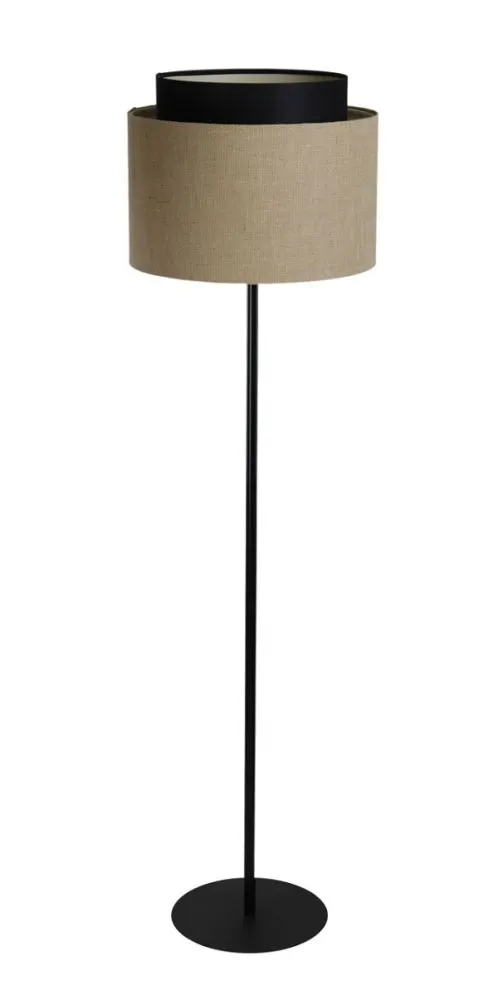 Lampa stojąca ASU I beżowa/czarna w stylu boho I sklep meblowy MIRAT.