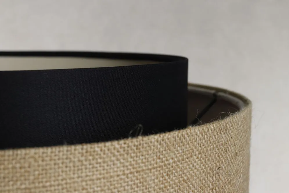 Lampa stojąca ASU II beżowa/czarna podłogowa I sklep meblowy MIRAT.