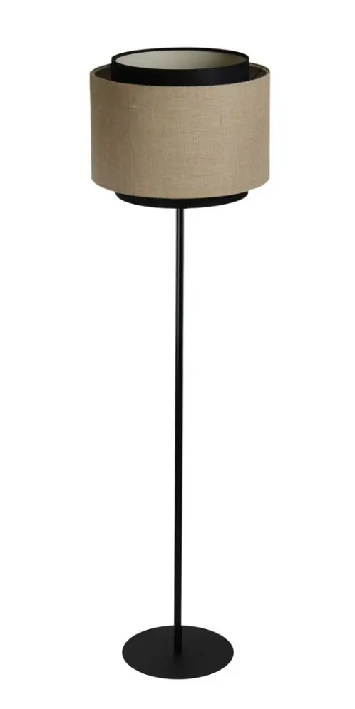 Lampa stojąca ASU II beżowa/czarna podłogowa I sklep meblowy MIRAT.