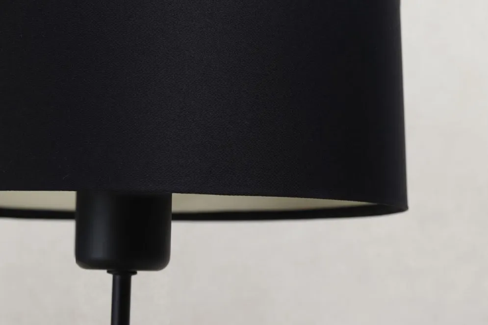 Lampa stołowa ASU I czarna/beżowa I sklep meblowy MIRAT.