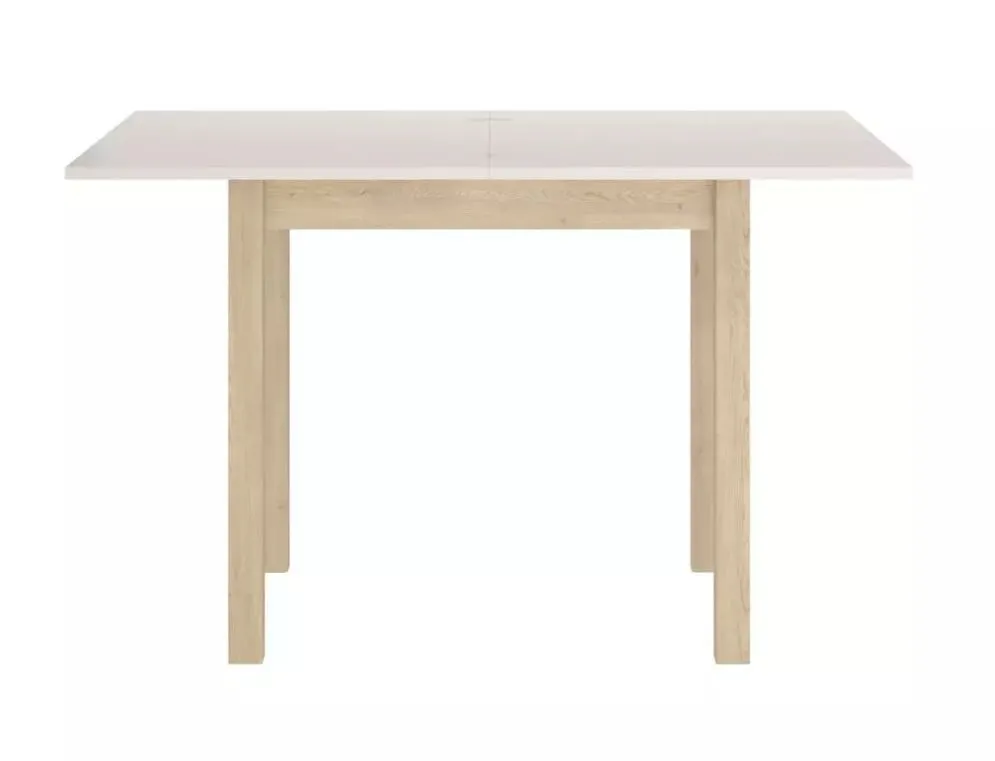 Stół kwadratowy rozkładany Flip 80(160)x80 cm kaszmir dąb | MIRAT styl LOFT