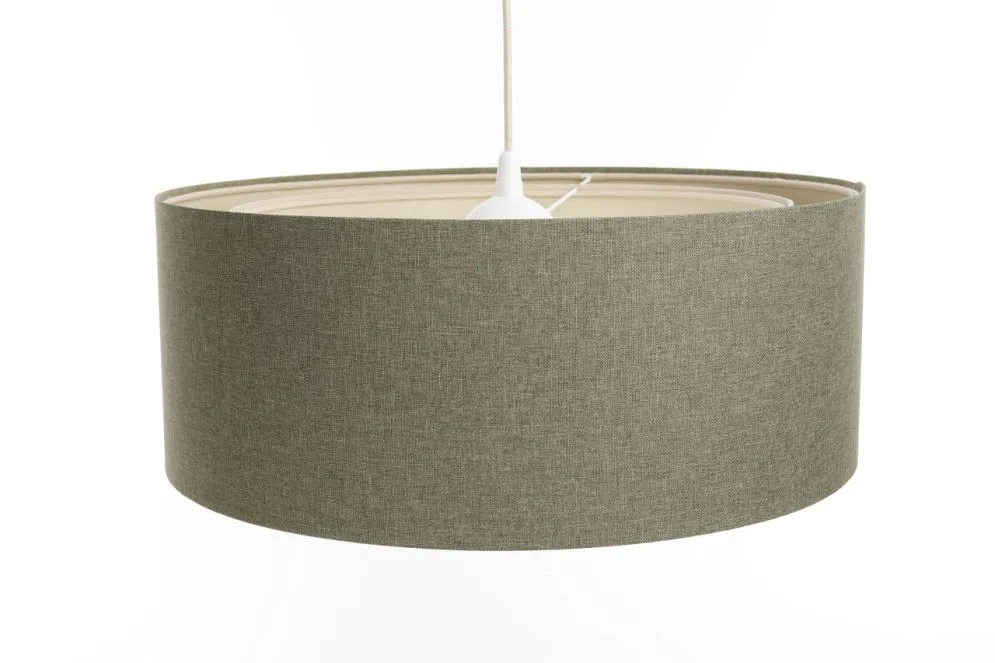 Lampa wisząca ERUTAN DOUBLE 40 zielona ręcznie robiona I sklep meblowy MIRAT.