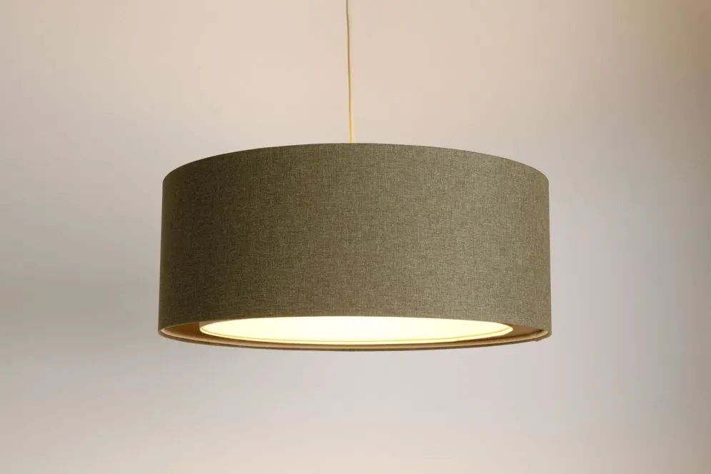 Lampa wisząca ERUTAN DOUBLE 40 zielona ręcznie robiona I sklep meblowy MIRAT.