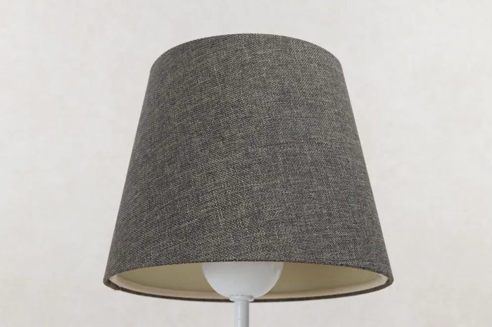 Lampa stołowa ENTURO szara z włącznikiem przesuwnym I sklep meblowy MIRAT.