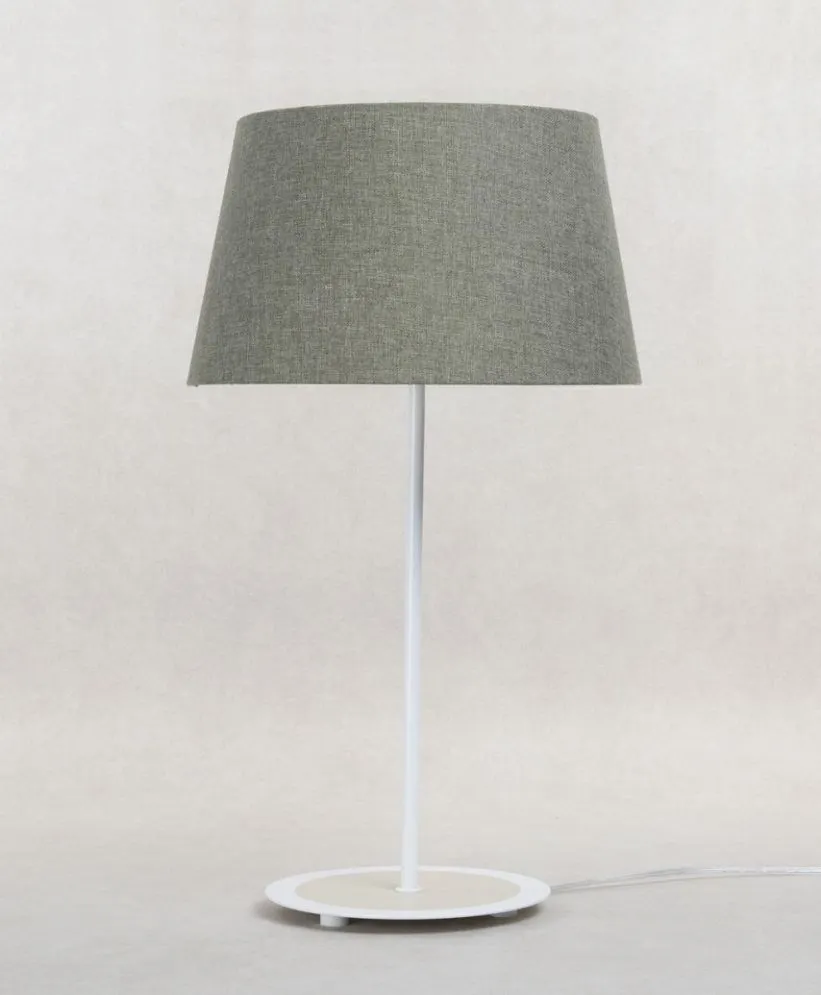 Lampa stołowa ENTURO III zielona z włącznikiem przesuwnym I sklep meblowy MIRAT.