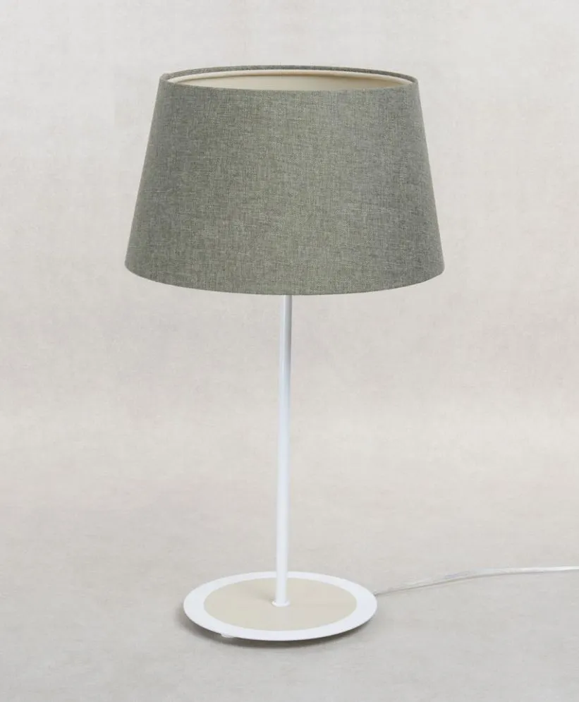 Lampa stołowa ENTURO III zielona z włącznikiem przesuwnym I sklep meblowy MIRAT.