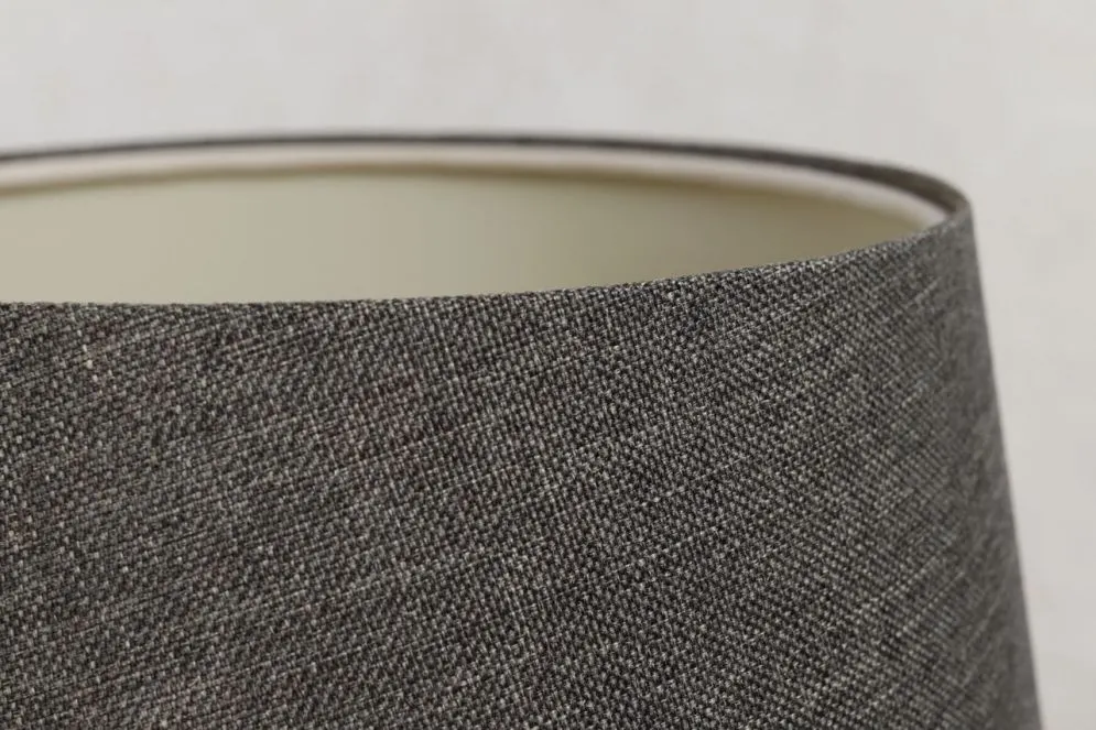 Lampa stołowa ENTURO III szara do salonu I sklep meblowy MIRAT.