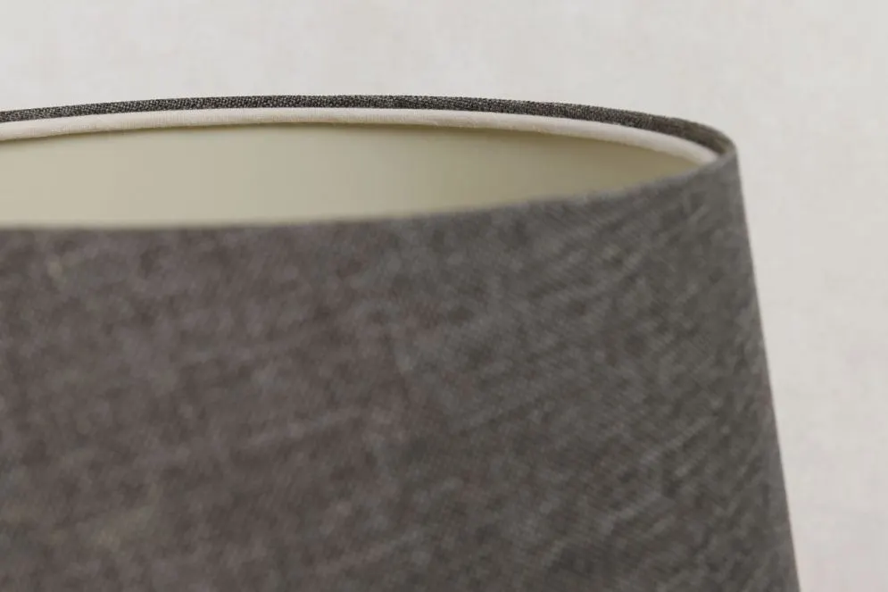 Lampa stołowa ENTURO III szara do salonu I sklep meblowy MIRAT.