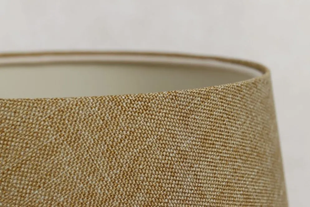 Lampa stołowa ENTURO III żółta na metalowej podstawie I sklep meblowy MIRAT.