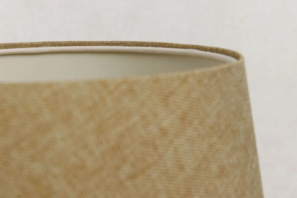 Lampa stołowa ENTURO III żółta na metalowej podstawie I sklep meblowy MIRAT.