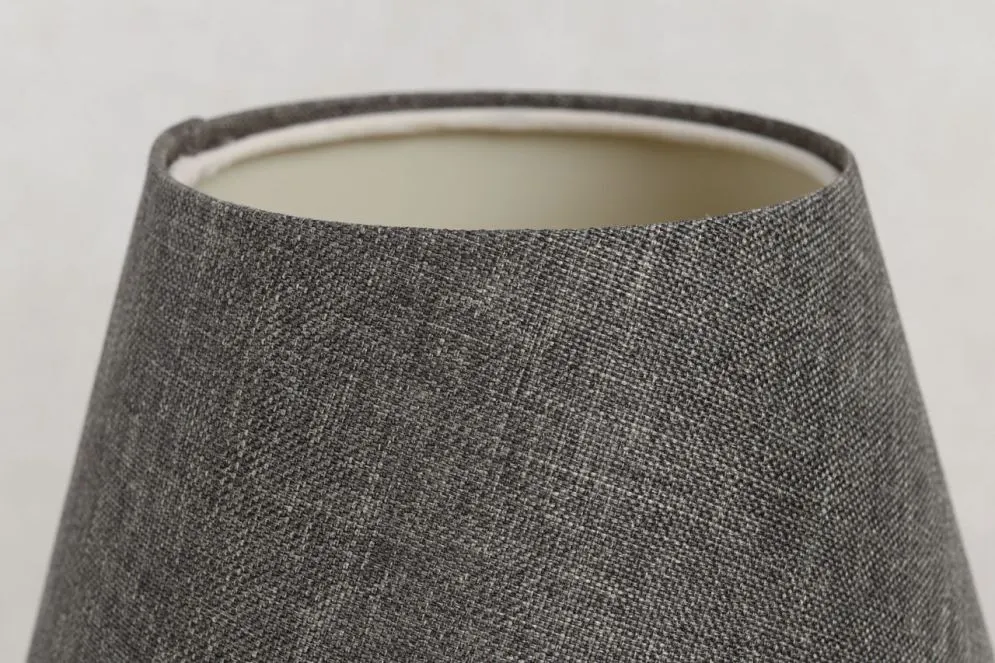 Lampa stołowa ENTURO IV szara z włącznikiem przesuwnym I sklep meblowy MIRAT.