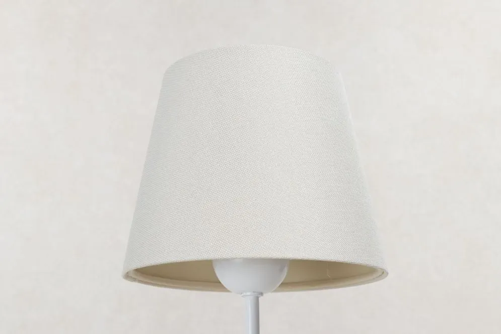 Lampa stołowa ENTURO II kremowa na stolik nocny I sklep meblowy MIRAT.