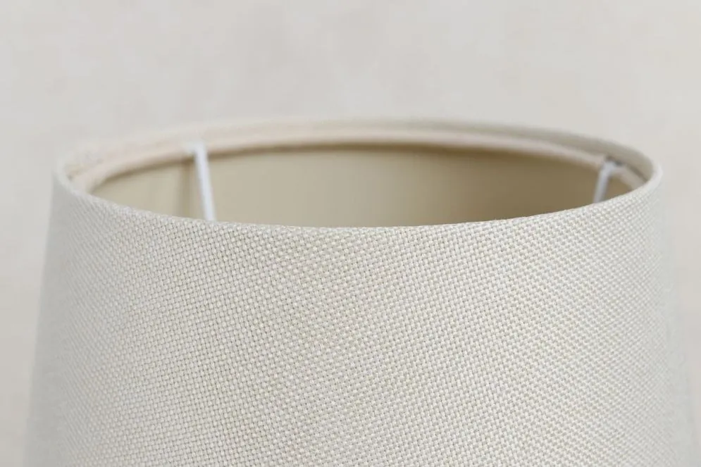 Lampa stołowa ENTURO II kremowa na stolik nocny I sklep meblowy MIRAT.