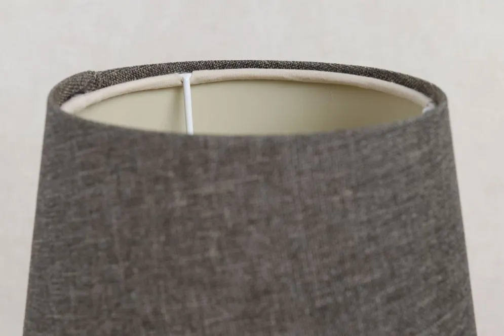 Lampa stołowa ENTURO II szara w stylu boho I sklep meblowy MIRAT.