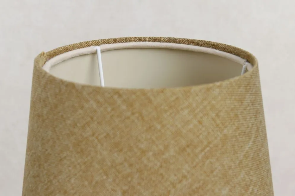 Lampa stołowa ENTURO II żółta na metalowej podstawie I sklep meblowy MIRAT.