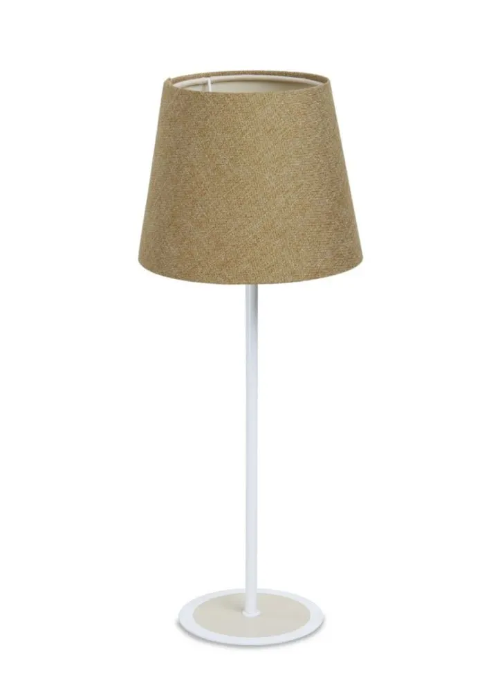 Lampa stołowa ENTURO II żółta na metalowej podstawie I sklep meblowy MIRAT.