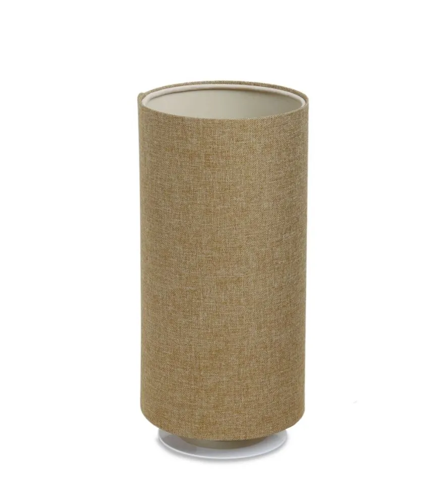 Lampa stołowa ERUTAN II żółta w kształcie walca I sklep meblowy MIRAT.