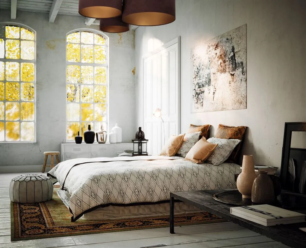 Plafon sufitowy TRIO CYLINDRA brązowy/złoty potrójny glamour I sklep meblowy MIRAT.