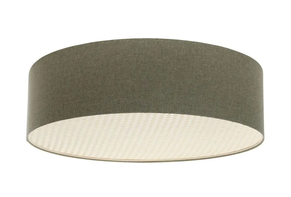 Plafon sufitowy ERUTAN RATTAN 50 zielony w stylu boho I sklep meblowy MIRAT.