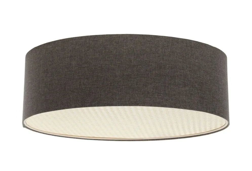 Plafon sufitowy ERUTAN RATTAN 50 szary do salonu I sklep meblowy MIRAT.