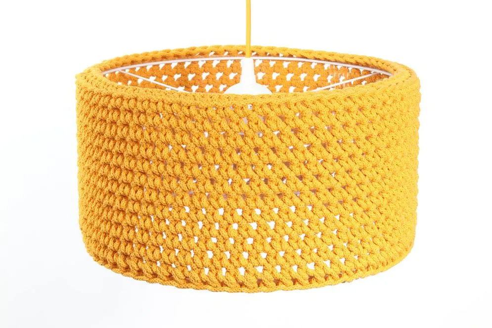 Lampa wisząca COTTON 40 żółta do pokoju dziecięcego | MIRAT. w stylu kolekcja