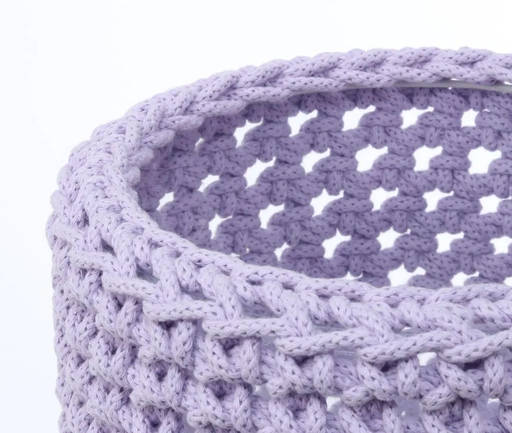 Lampa stołowa COTTON WOOD fioletowa do pokoju dziecięcego | MIRAT.