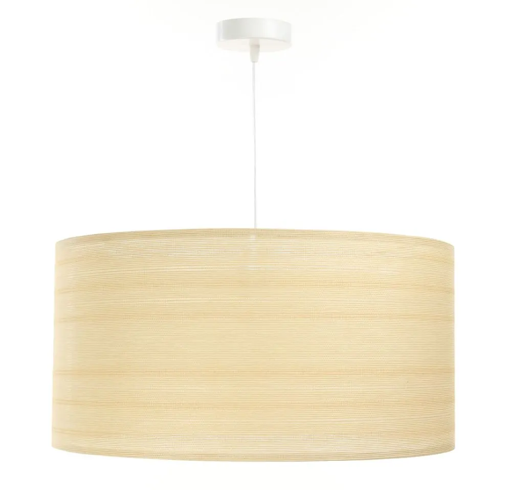 Lampa wisząca NATURAL LIGHT 50 beżowa do jadalni | MIRAT.