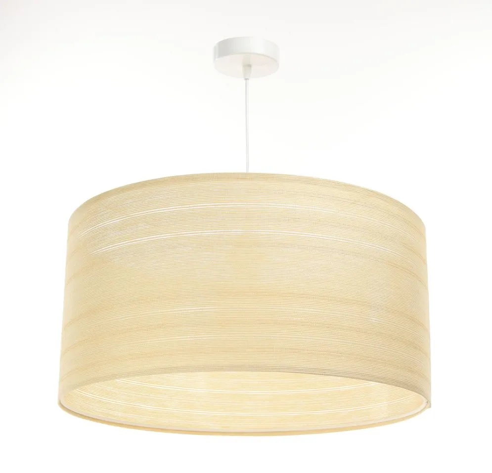 Lampa wisząca NATURAL LIGHT 50 beżowa do jadalni | MIRAT.