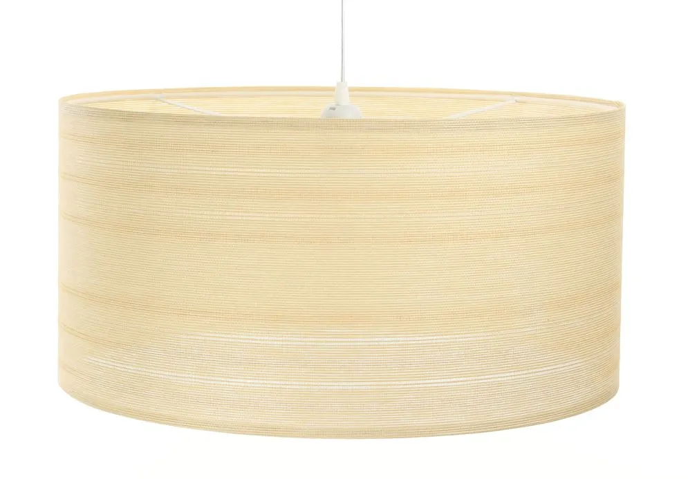 Lampa wisząca NATURAL LIGHT 50 beżowa do jadalni | MIRAT.
