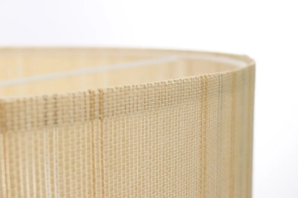 Lampa wisząca NATURAL LIGHT 60 beżowa do kuchni tkanina | MIRAT.