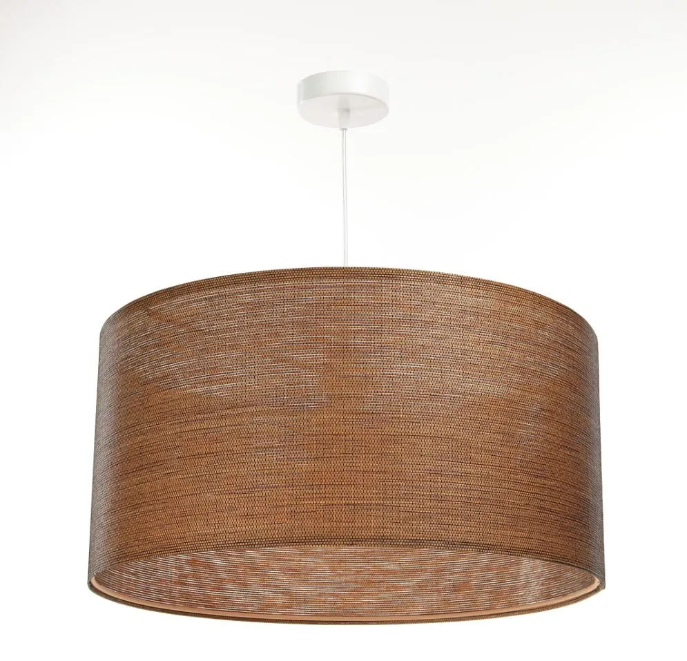 Lampa wisząca NATURAL GRAIN 50 jasnobrązowa do jadalni nowoczesna | MIRAT.