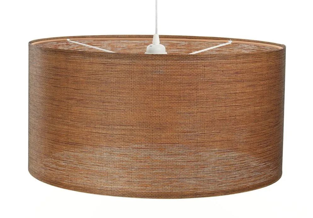 Lampa wisząca NATURAL GRAIN 40 jasnobrązowa w stylu natural | MIRAT.
