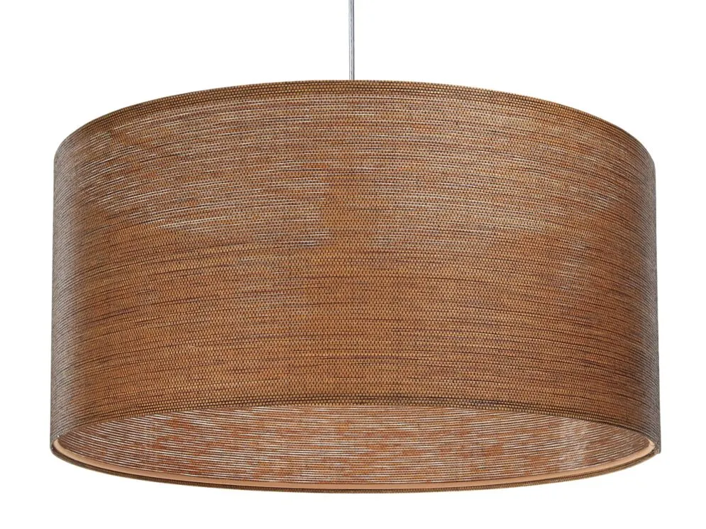 Lampa wisząca NATURAL GRAIN 40 jasnobrązowa w stylu natural | MIRAT.