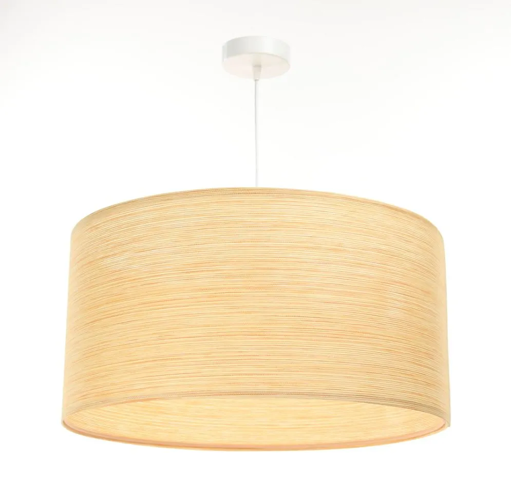Lampa wisząca NATURAL RATTAN 40 beżowa w stylu boho | MIRAT.