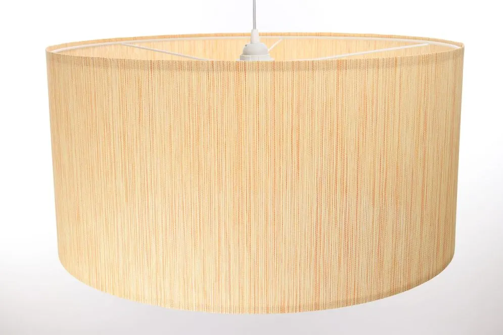 Lampa wisząca NATURAL RATTAN 60 beżowa nowoczesna | MIRAT.