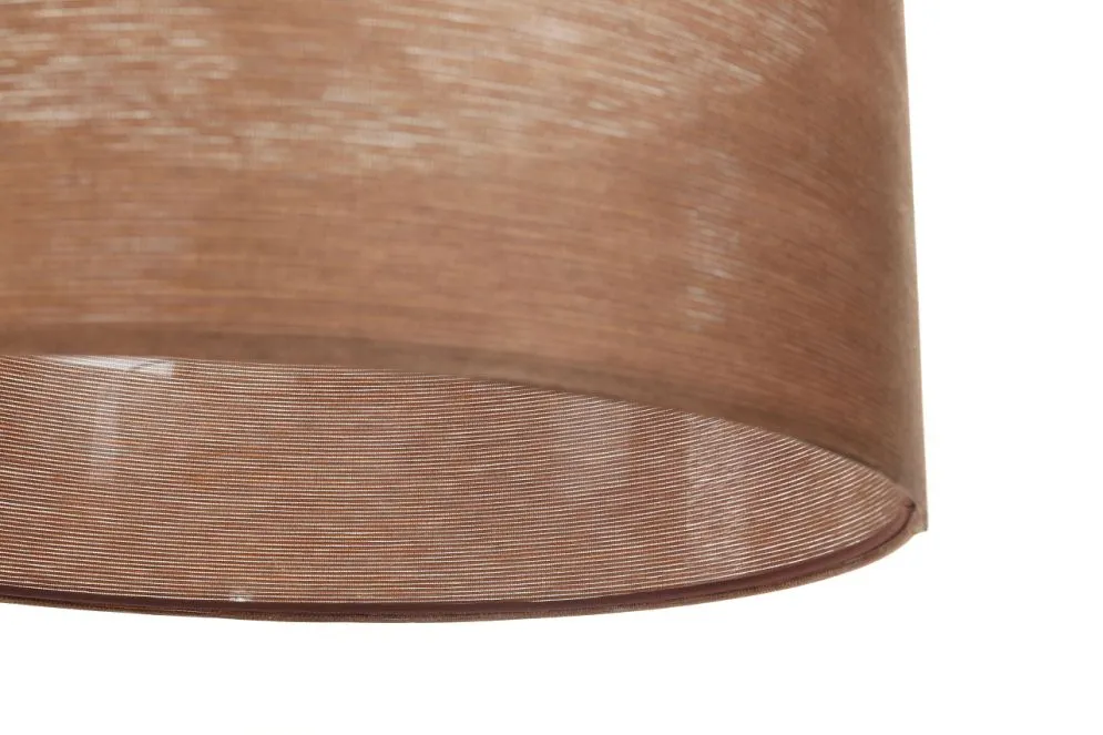 Lampa wisząca NATURAL BROWN 50 brązowa do jadalni | MIRAT.