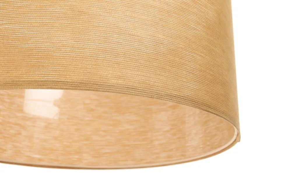 Lampa wisząca NATURAL BEIGE 50 beżowa do salonu | MIRAT.